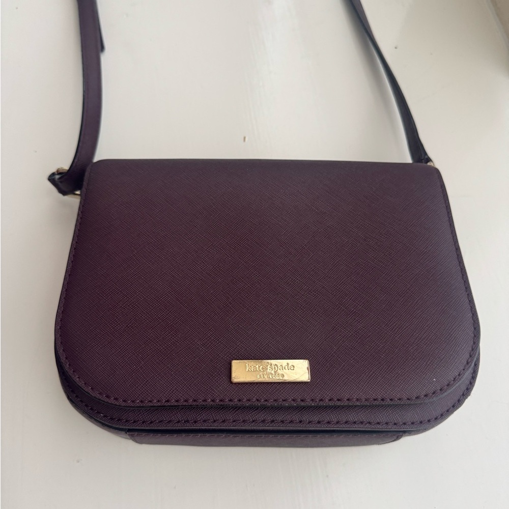 Kate Spade Deep Purple/Plum Crossbody Bag